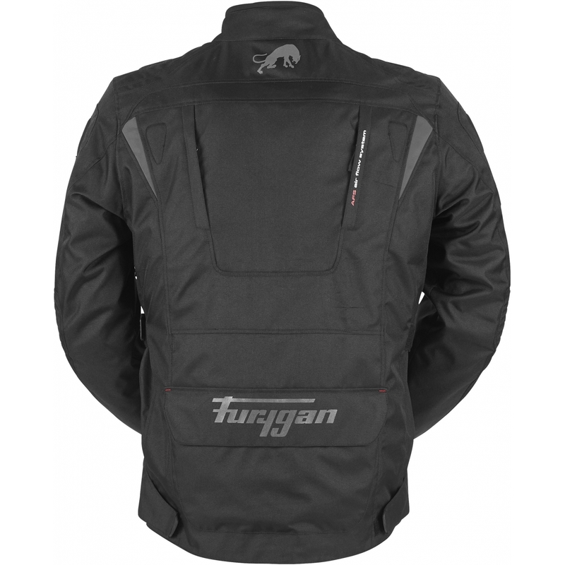 Furygan Apalaches Giacca da moto nera Saldi