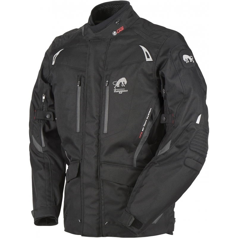Furygan Apalaches Giacca da moto nera Saldi