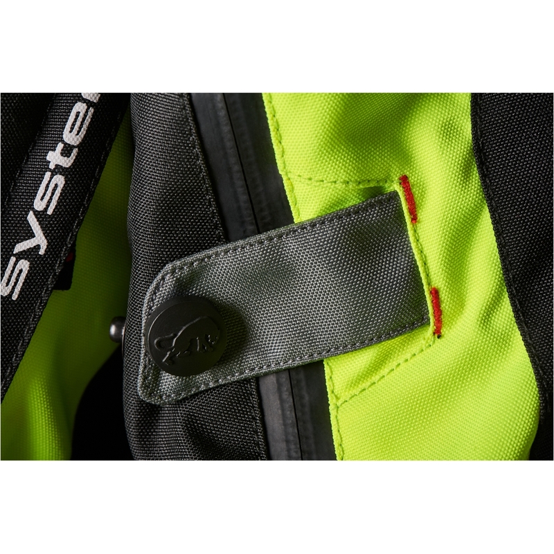 Giacca da moto Furygan Apalaches nero-giallo fluo