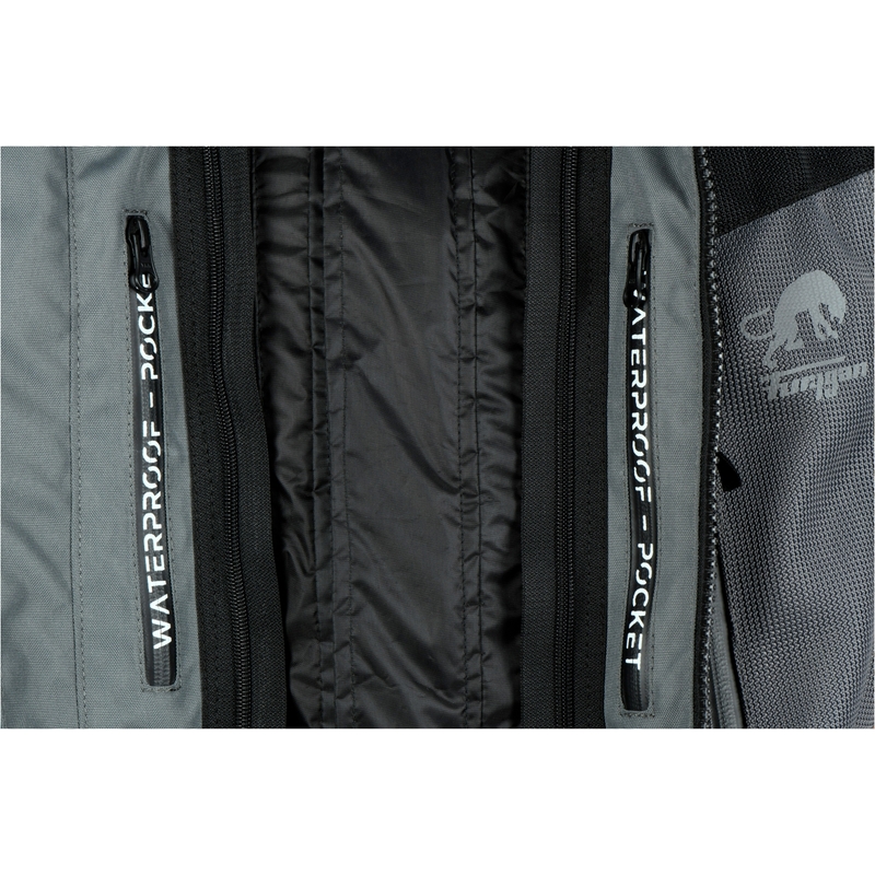 Furygan Apalaches Giacca moto ventilata 2 in 1 grigio-rosso-nero
