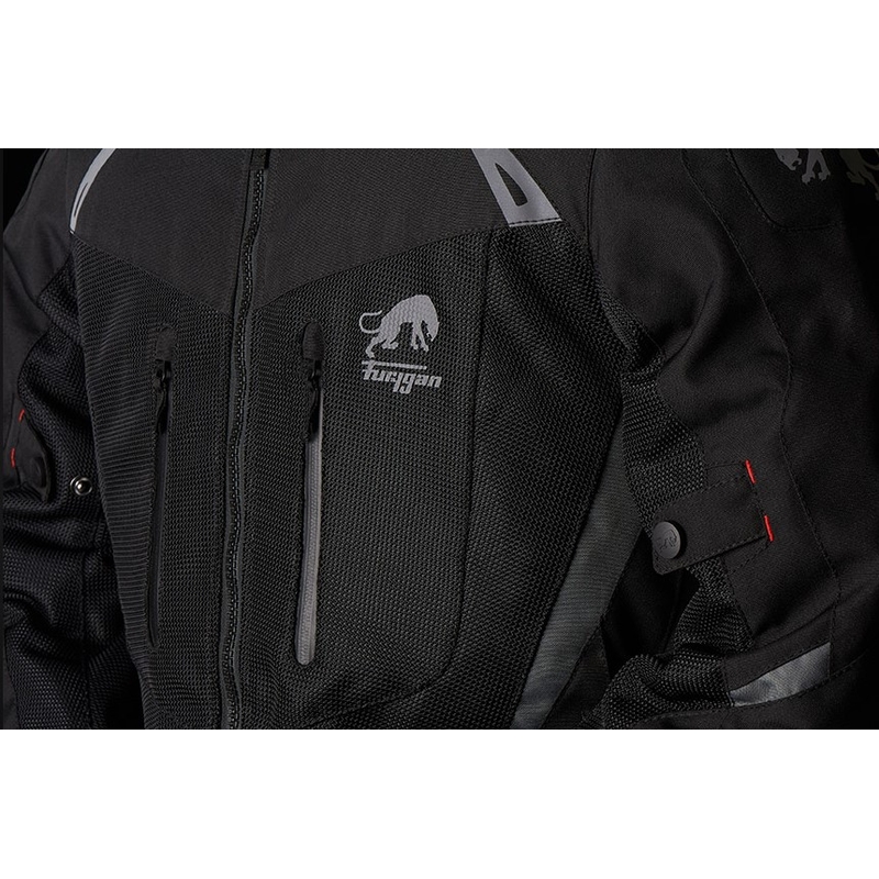 Furygan Apalaches Giacca da moto ventilata 2 in 1 Nero