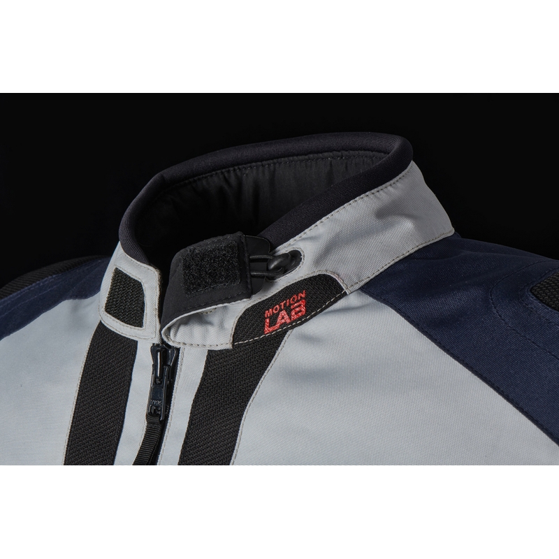 Giacca da moto Furygan Brevent 3 in 1 grigio-nero-rosso-blu Saldi