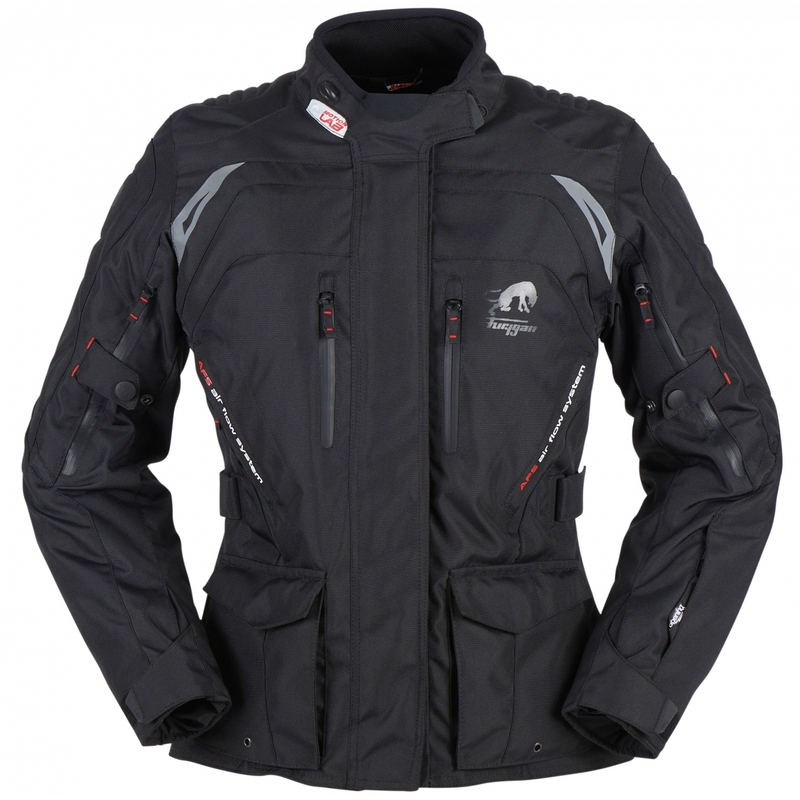 Giacca da moto donna Furygan Apalaches Nero