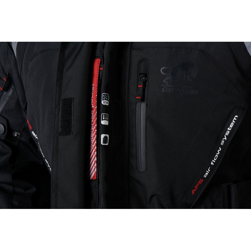 Giacca da moto donna Furygan Apalaches Nero