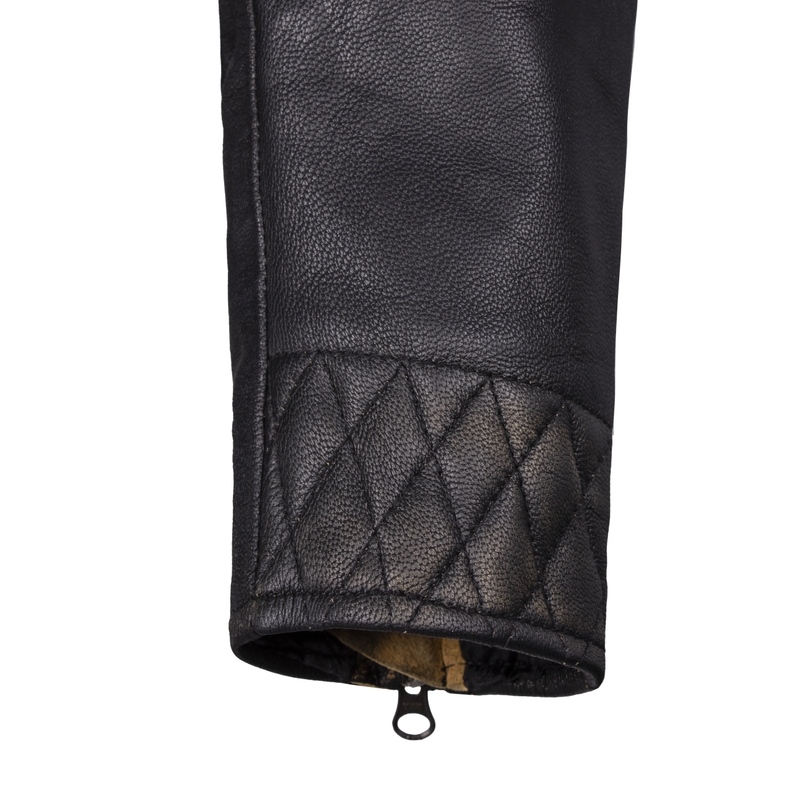 Giacca da moto Street Racer Tribe Retro Brown