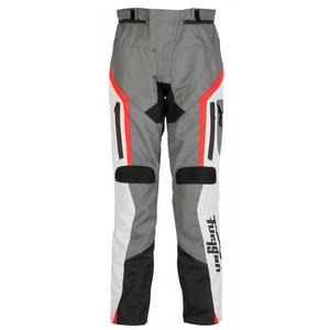 Pantaloni da moto Furygan Apalaches nero-bianco-rosso-grigio Saldi