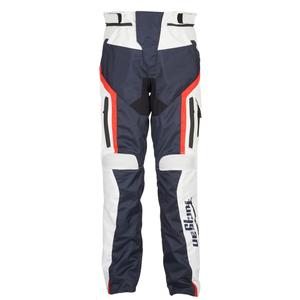 Pantaloni moto Furygan Apalaches nero-rosso-bianco-blu Saldi