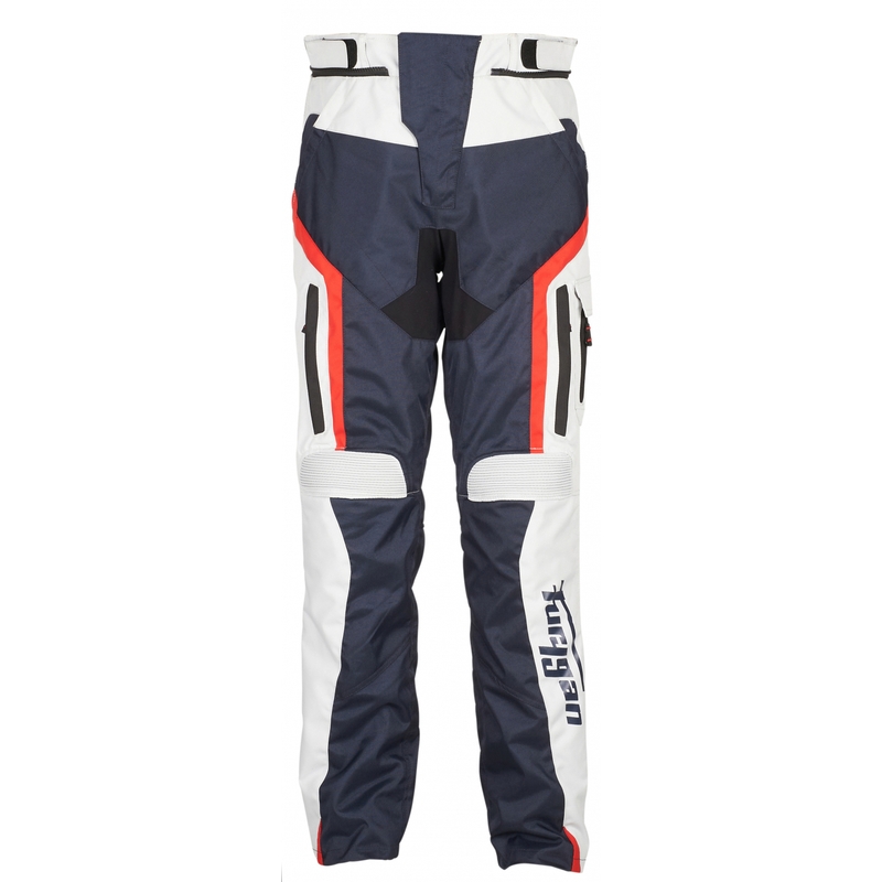 Pantaloni moto Furygan Apalaches nero-rosso-bianco-blu Saldi