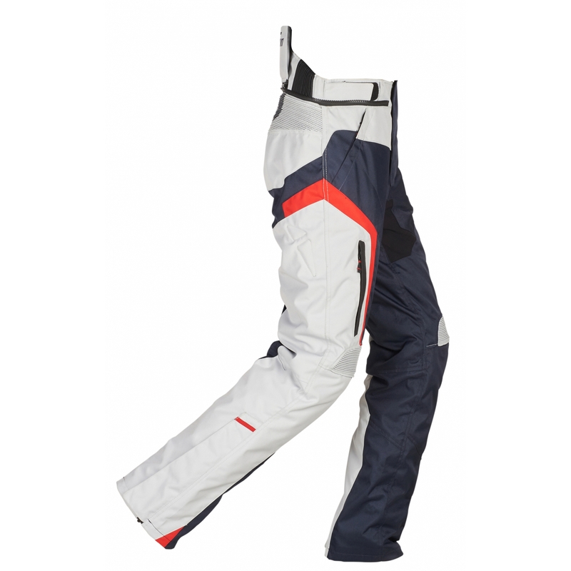Pantaloni moto Furygan Apalaches nero-rosso-bianco-blu Saldi