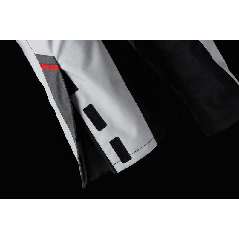 Pantaloni moto Furygan Apalaches nero-rosso-bianco-grigio da donna Saldi