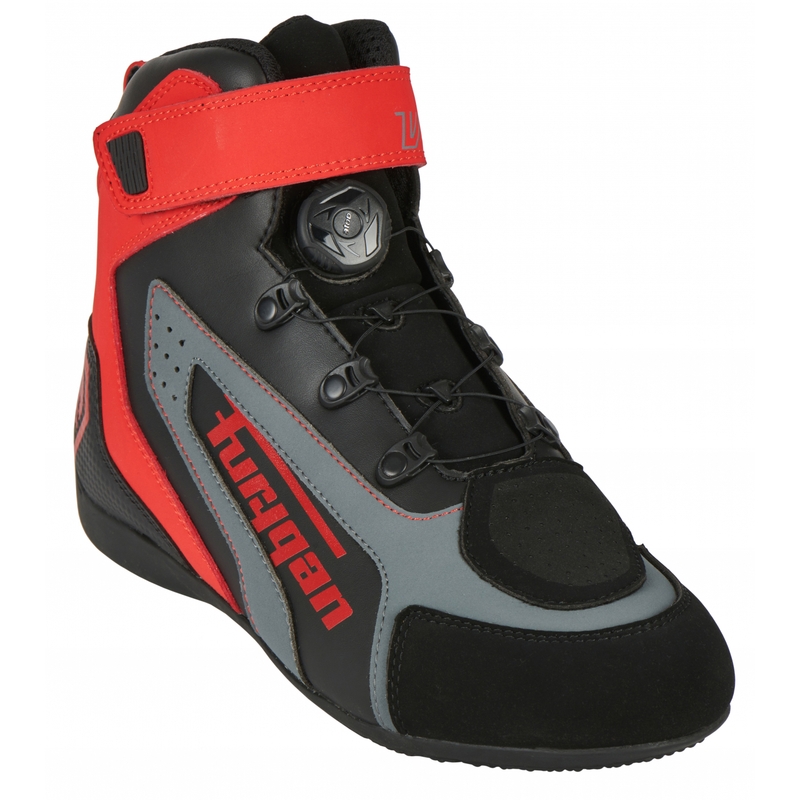 Stivali da moto Furygan V4 Easy D3O Nero-Rosso