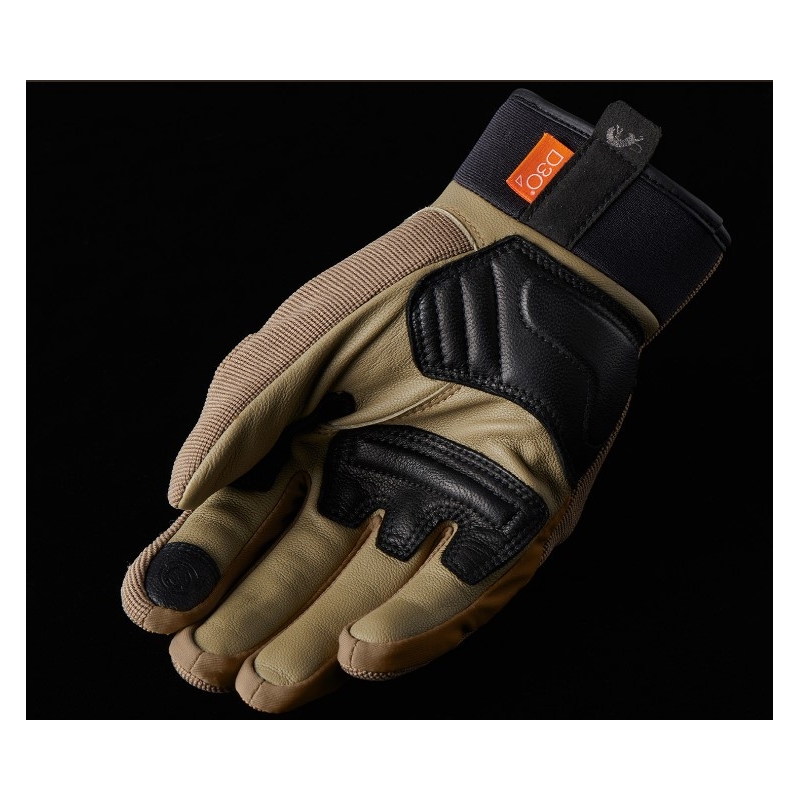 Guanti moto Furygan Jet D3O marrone-nero