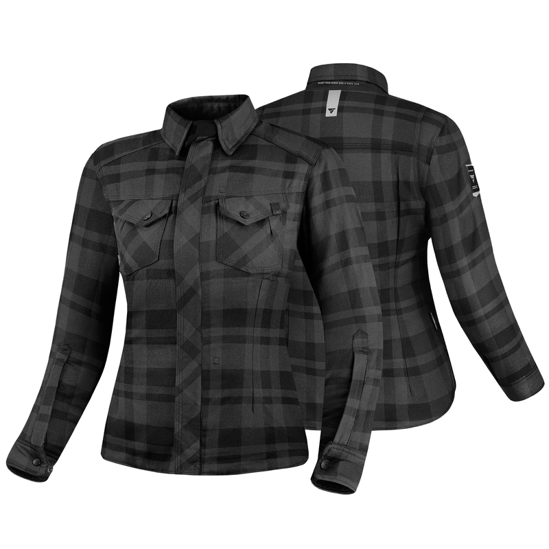 Camicia da moto Shima Renegade 2 Donna Nero