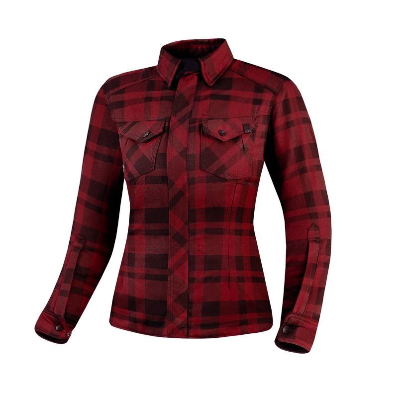 Camicia da moto da donna Shima Renegade 2 rosso