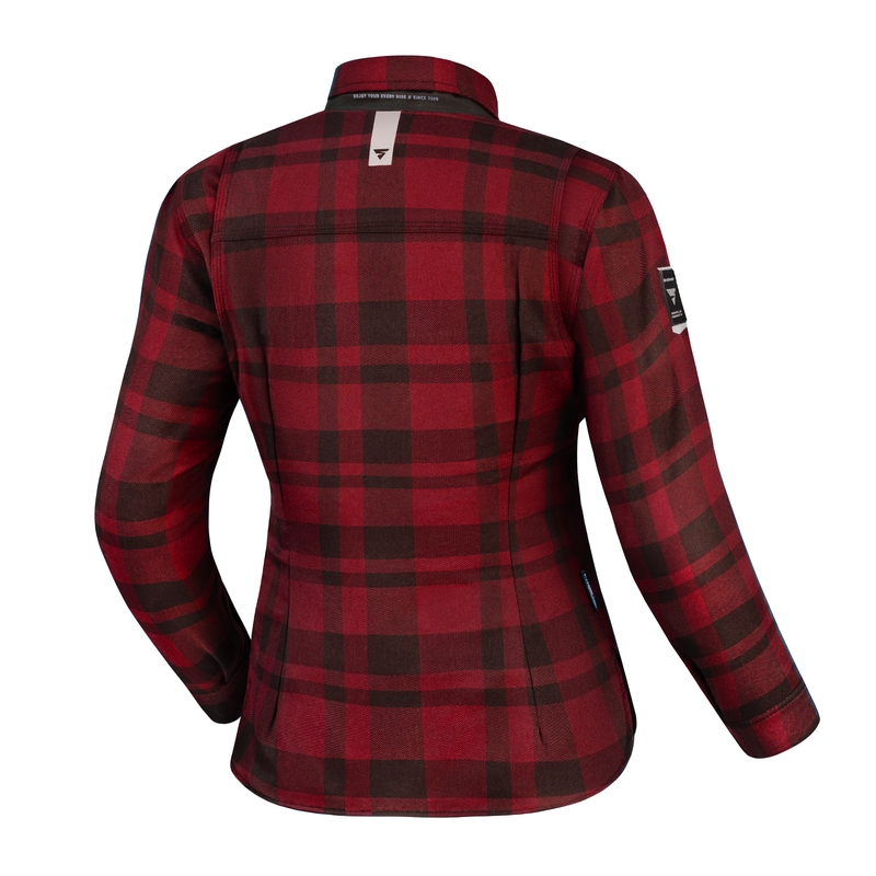 Camicia da moto da donna Shima Renegade 2 rosso