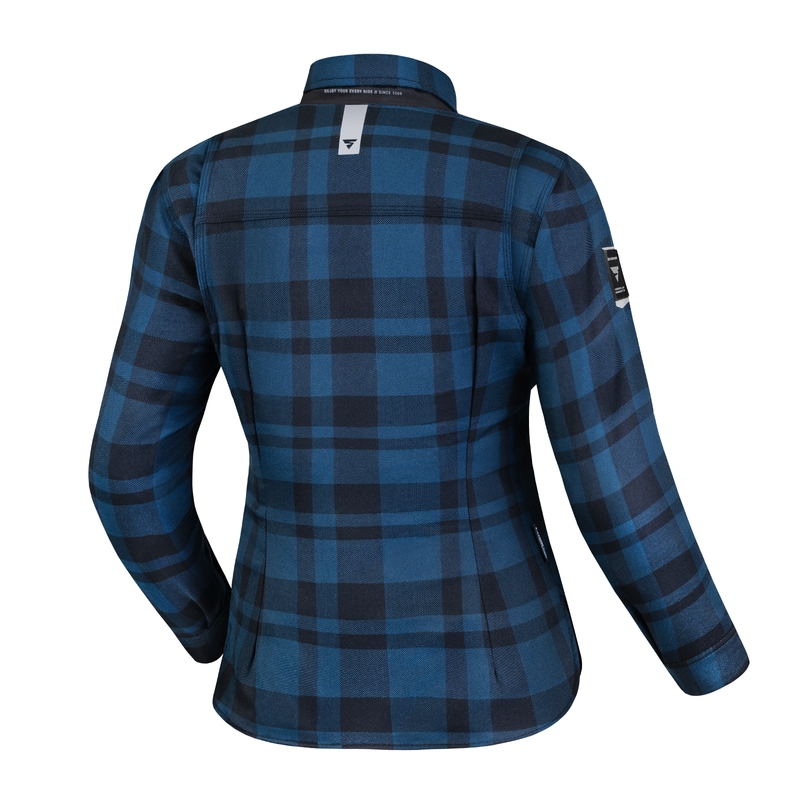 Camicia da moto Shima Renegade 2 Donna Blu