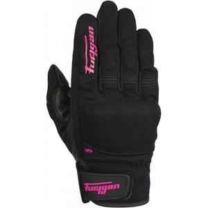 Guanti da moto da donna Furygan Jet D3O neri e rosa