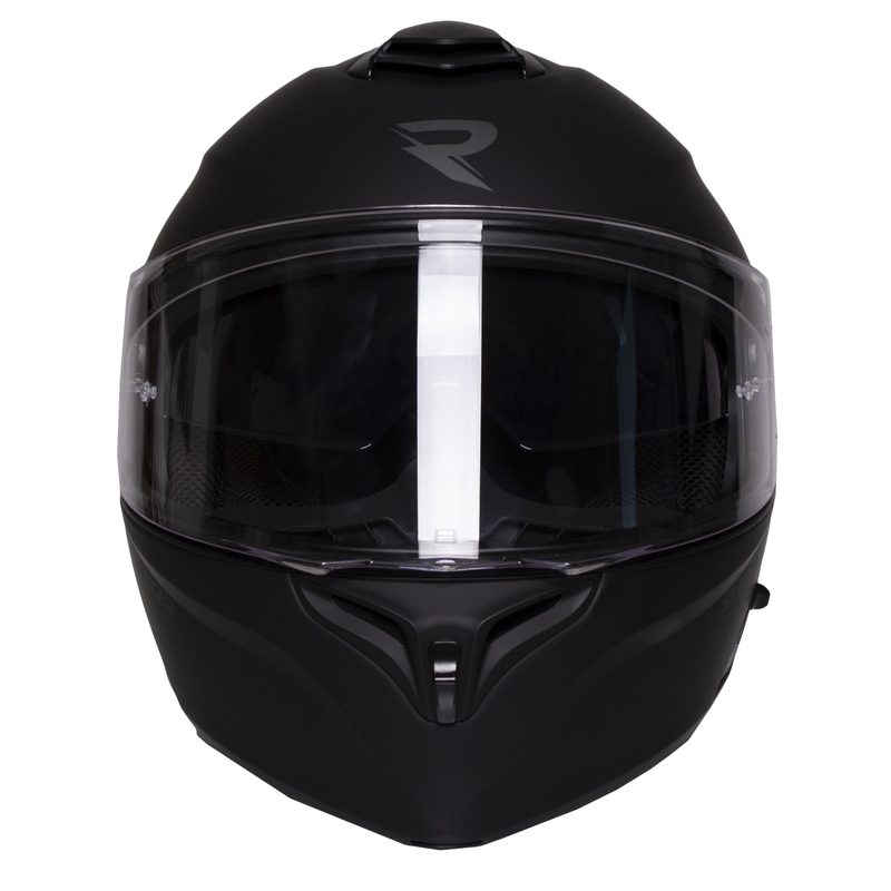 Casco moto Street Racer Ranger nero opaco ribaltabile