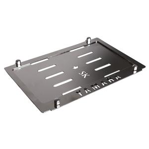 Rondella in acciaio inox sotto la targa SK Yamaha