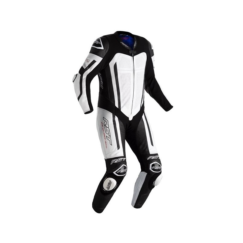 RST Pro Series Airbag Tuta moto monopezzo bianca e nera Saldi