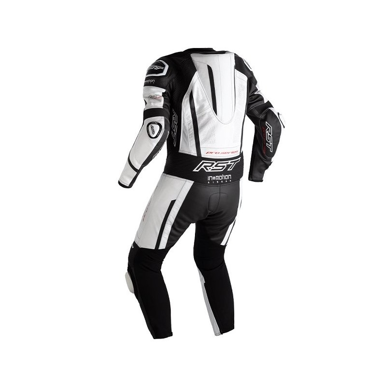 RST Pro Series Airbag Tuta moto monopezzo bianca e nera Saldi