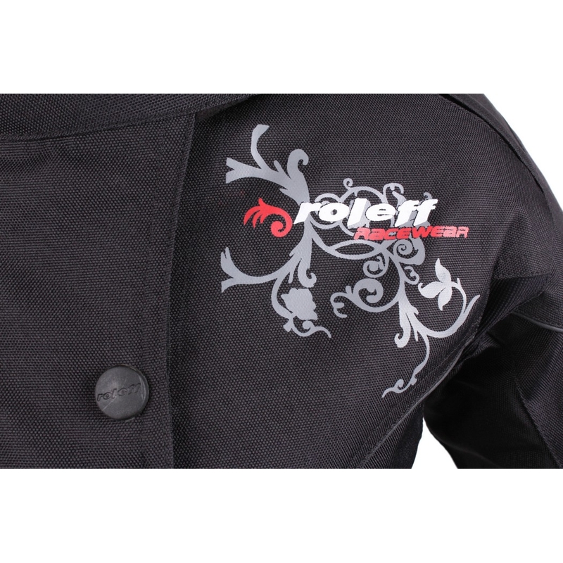 Giacca da moto da donna Roleff Ladylike nero