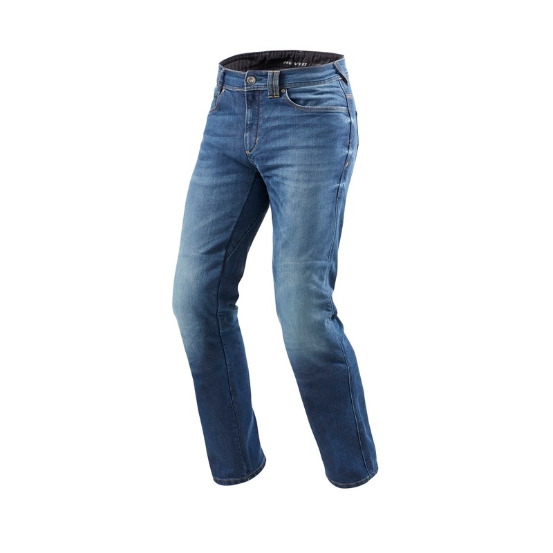 Jeans da moto Revit Philly 2 LF blu Saldi