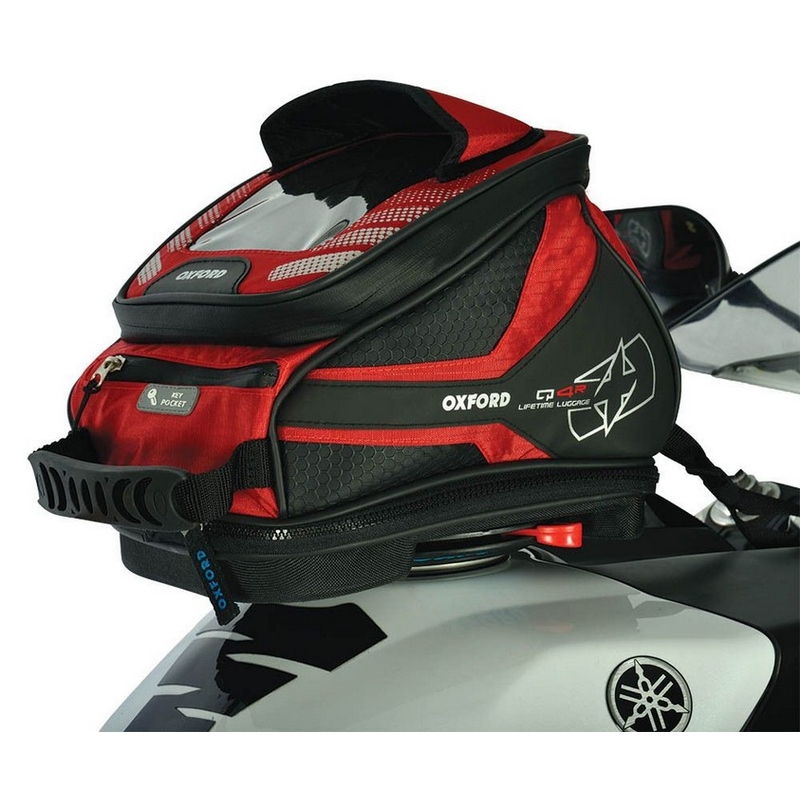 Borsa da serbatoio per moto Oxford Q4R QR-red