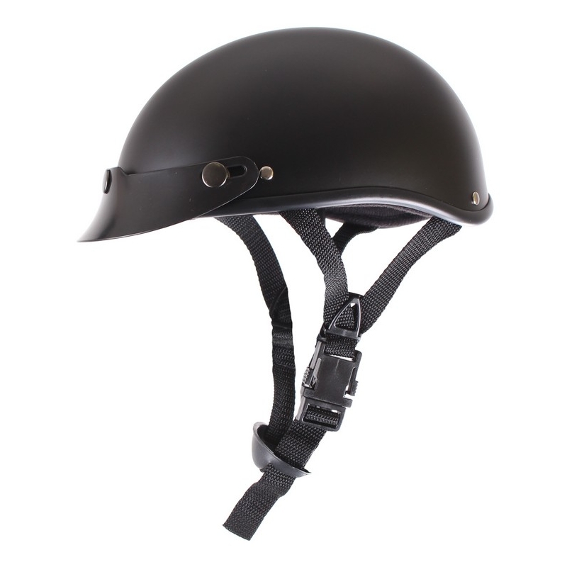 Casco moto RSA Chopper nero opaco