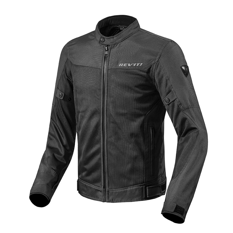 Giacca da moto Revit Eclipse nera Saldi