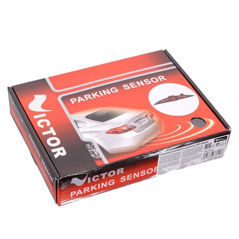 Assistente al parcheggio 4 sensori Display a LED
