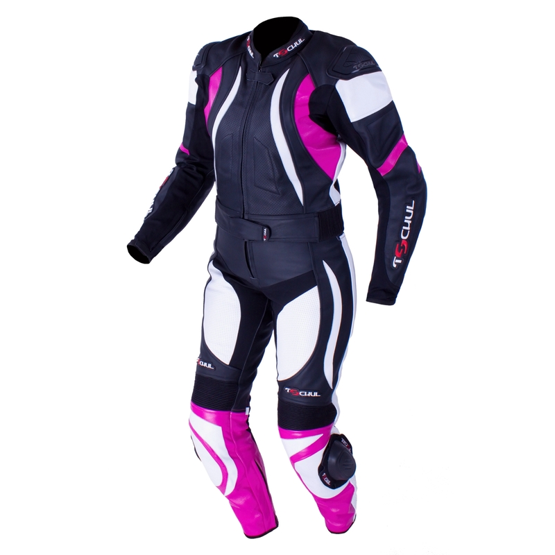 Tuta donna Tschul 546 nero-bianco-rosa Saldi