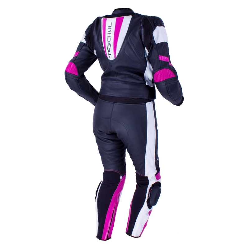 Tuta donna Tschul 546 nero-bianco-rosa Saldi