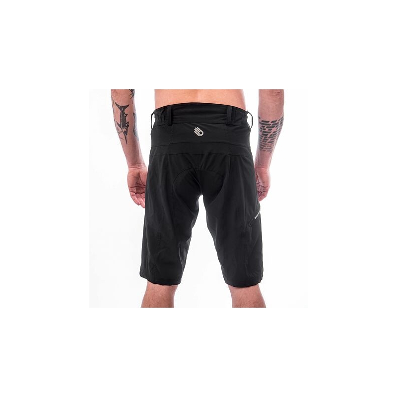 SENSOR HELIUM LITE pantaloni corti larghi da uomo nero vero Saldi