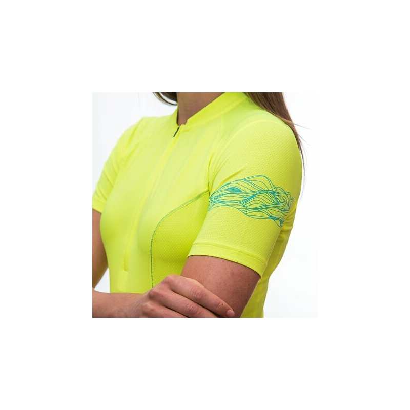SENSOR COOLMAX ENTRY maglia da donna giallo neon Saldi