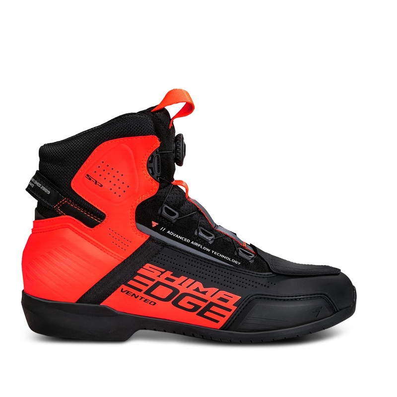 Stivali da moto Shima Edge Vent rossi