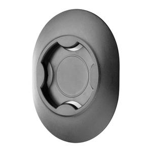 Interphone SMQUIKLOXPAD base adesiva per supporti QUIKLOX nero