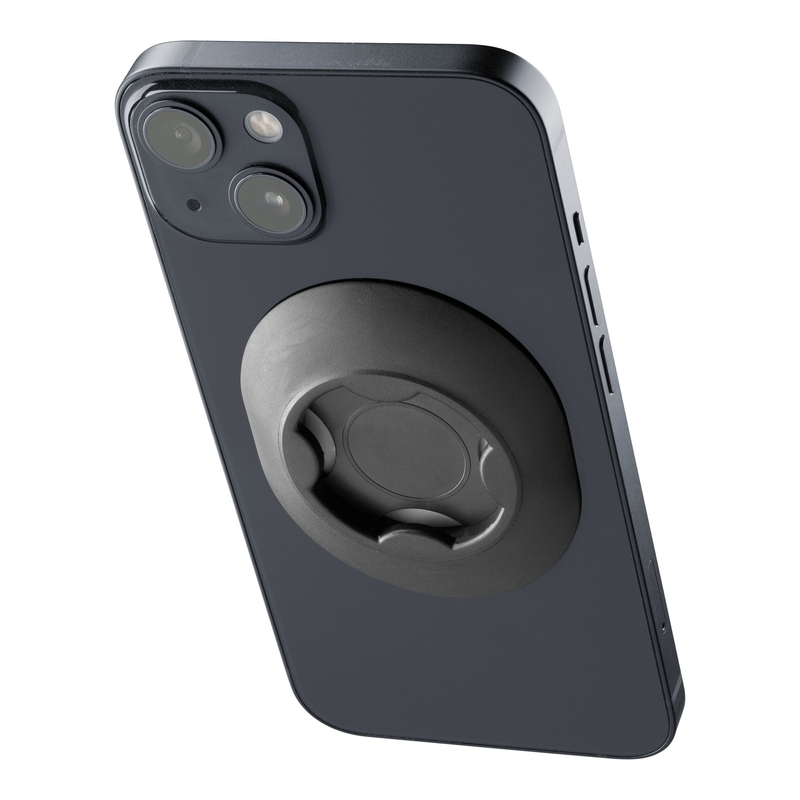 Interphone SMQUIKLOXPAD base adesiva per supporti QUIKLOX nero