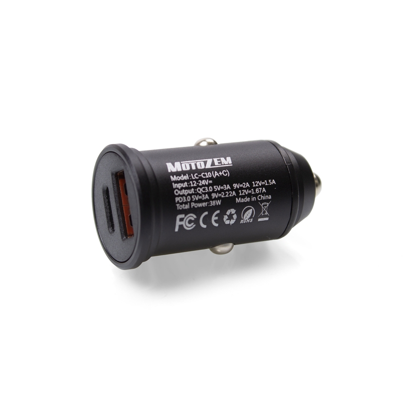 Adattatore auto USB MotoZem