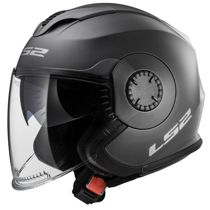 Casco aperto LS2 OF570 Verso titanio opaco