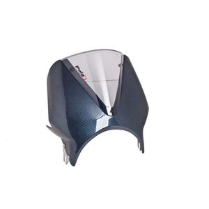 Plexi štít PUIG VISION karbonový vzhled/kouřová