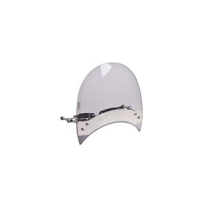 Plexi štít PUIG ROADSTER kouřová universal, fixations on front forks