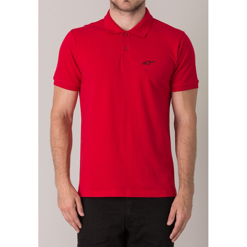 Triko Alpinestars Effortless Polo červené výprodej