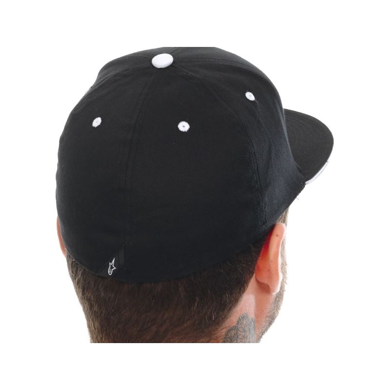 Alpinestars Ageless Flatbill Cap Nero e Bianco
