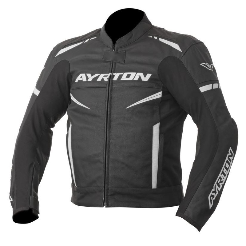 Bunda na motorku Ayrton Raptor černo-bílá výprodej