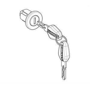 Replacement premium lock & key SHAD pro SH48, SH58x and SH59x