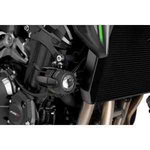 Vendita set adattatori per luci aggiuntive PUIG 3549N nero Saldi