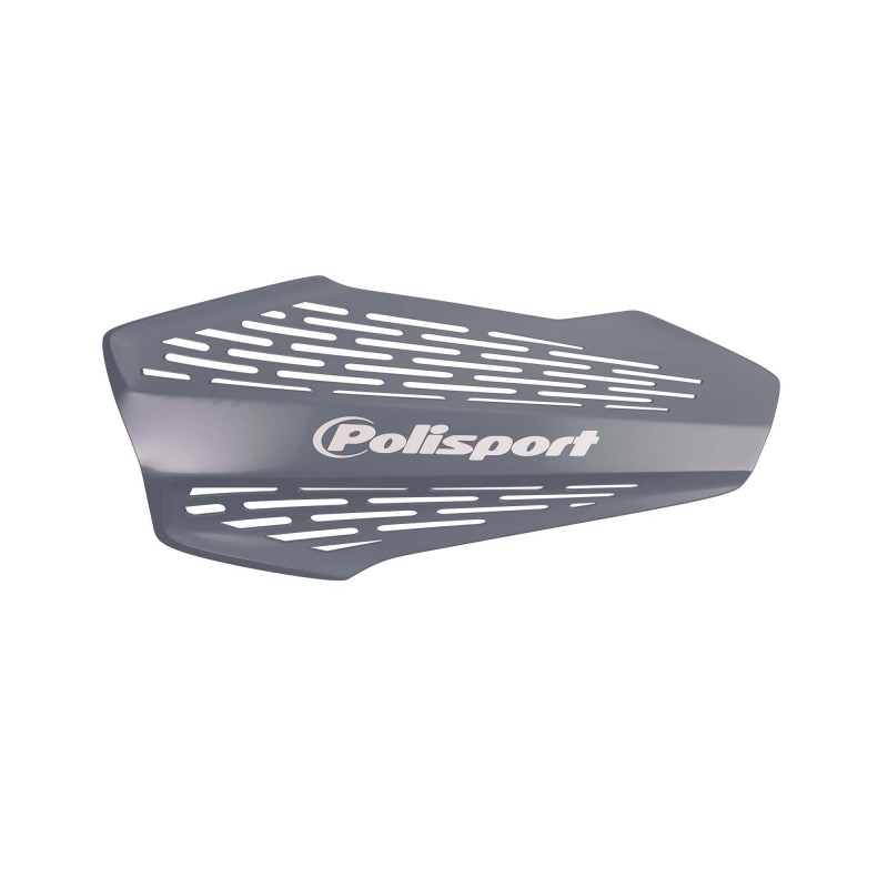 Chrániče páček POLISPORT MX FORCE with universal handlebar mounting kit Nardo Grey