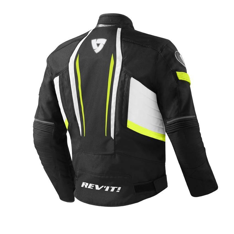 Bunda na motorku Revit Raceway černo-fluo žlutá
