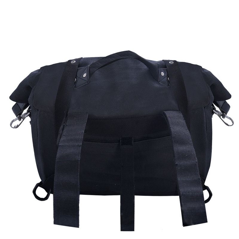 Borse laterali per moto Oxford Heritage Black 40l